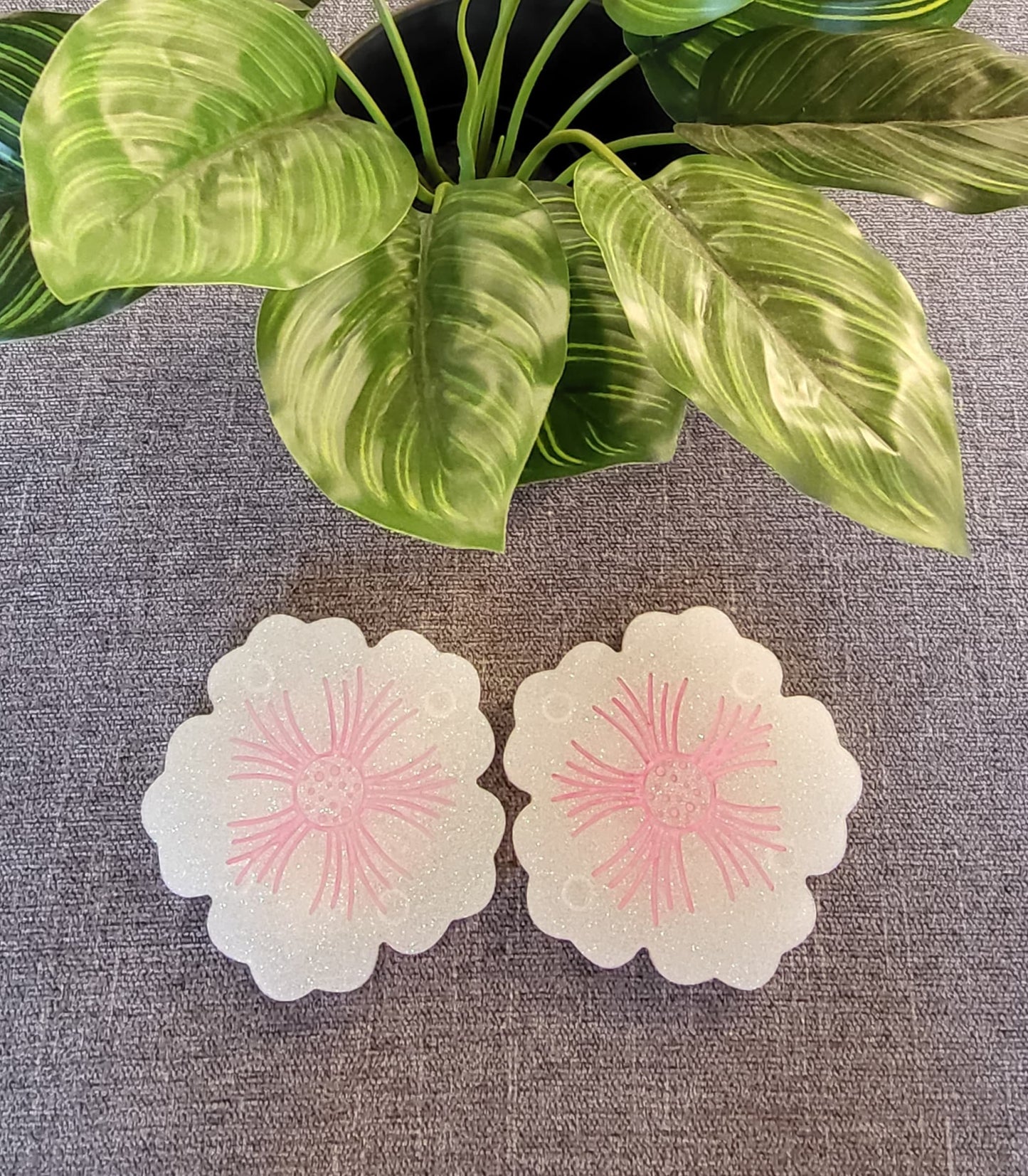 FLORAL THEMED COASTER SETS