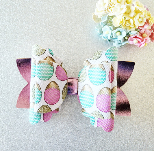 METALLIC EASTER BOW