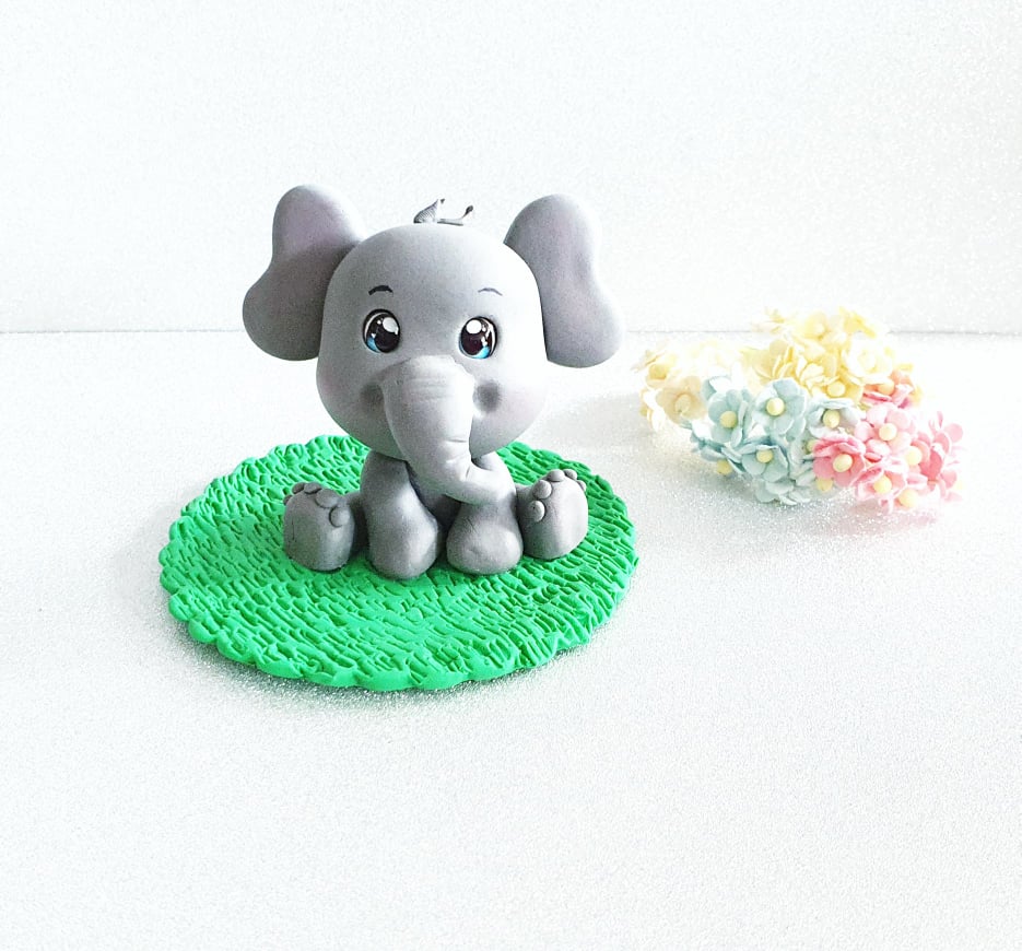 ELEPHANT CAKE TOPPER