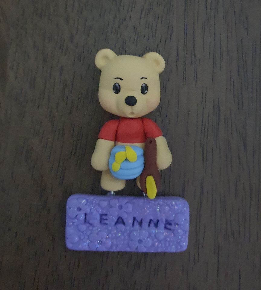 SWEET BEAR NAME BADGE