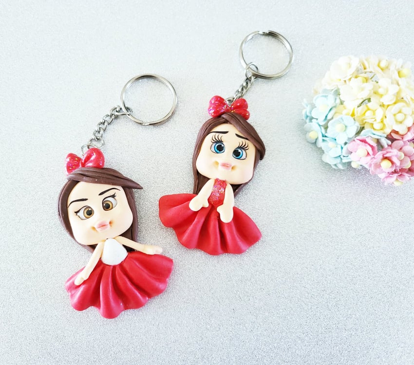 GLAMOUR GIRLS KEYRING