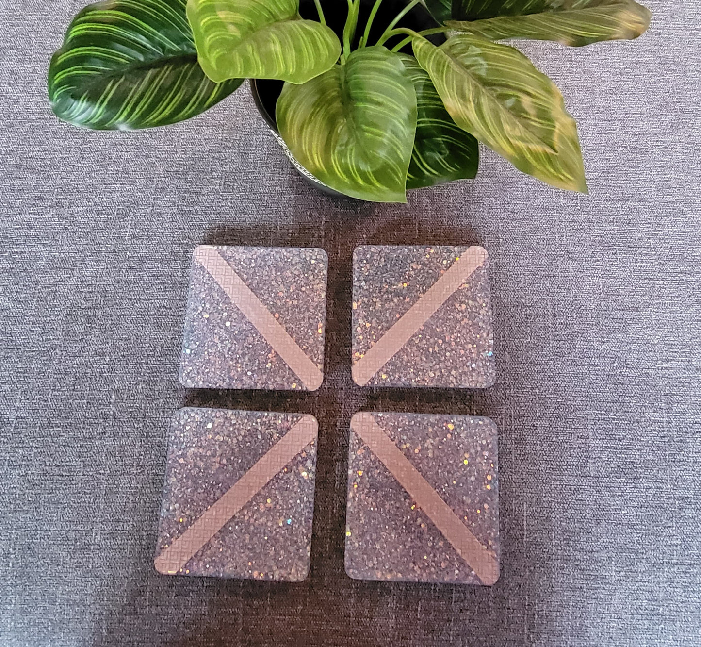 SQUARE HOME DECOR COASTERS